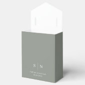 Ballotins Minimal et chic | Sage Green et Mariage blanc (Ouvert)