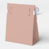 Ballotins Minimal et chic | Terracotta et Mariage blanc (Arrière)