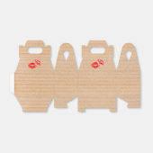 Ballotins Minimal Red Lip Print (Déplié)