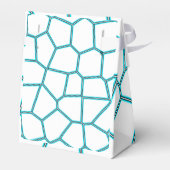 Ballotins Minimalisme Art Abstrait Pale Turquoise Cellules B (Arrière)