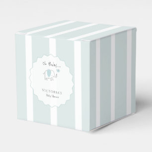 Ballotins Minimaliste Bleu Poussiéreux Oh Bébé Éléphant Baby