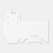 Ballotins Minimaliste merci mariage (Déplié)