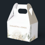 Ballotins Minimaliste Moderne Fleur de Pivoine Blanche Aquar<br><div class="desc">Le design floral à l'aquarelle de pivoine blanche moderne minimaliste est le cadeau idéal pour les invités de la douche nuptiale. Émerveillez vos demoiselles d'honneur et vos amies avec les idées de cadeaux idéales pour l'enterrement de vie de jeune fille. Les jolies fleurs sont mignonnes, féminines et modernes et constituent...</div>