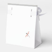 Ballotins minimalistes de fleurs roses dustées (Arrière)