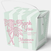 Ballotins Mint Palm Spring Pastel Beach Anniversaire (Verso)