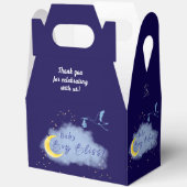 Ballotins Minuit Blue Starlit Baby Boy Bliss Stork (Ouvrir)