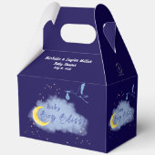 Ballotins Minuit Blue Starlit Baby Boy Bliss Stork (Verso)