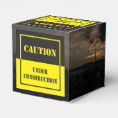 Ballotins mise en garde sur le panneau de construction (Arrière)