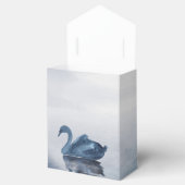 Ballotins Misty Reflections | Moody Dusty Blue Swan sur le l (Ouvert)