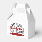 Ballotins Mme Claus Cookie Company Noël (Verso)