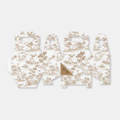 Ballotins Mocha Mousse / Toile de cuivre, (Déplié)