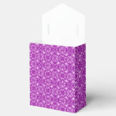Ballotins Modèle Damask médiéval, améthyste violet (Ouvert)
