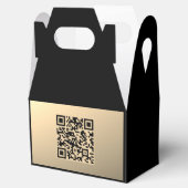 Ballotins Modèle de code QR immédiatement modifiable | Or Fa (Ouvert)