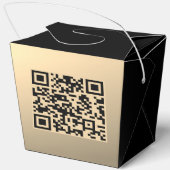 Ballotins Modèle de code QR immédiatement modifiable | Or Fa (Verso)