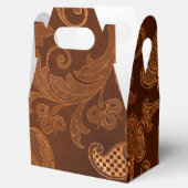 Ballotins Modèle de damas florales royales d'Halloween (Ouvert)