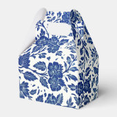 Ballotins Modèle floral bleu (Arrière)