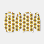 Ballotins Modèle floral de tournesol (Déplié)