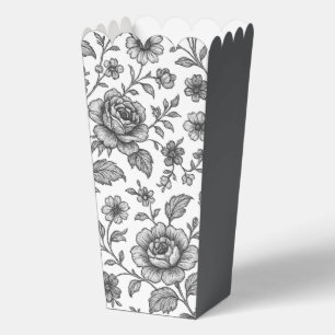 Ballotins Modèle Floral Rose vintage