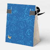 Ballotins Modèle Gold et Royal Blue Rose Merci Party (Arrière)