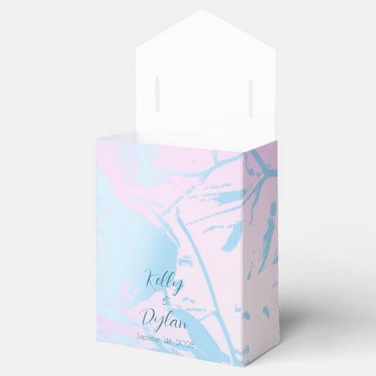 Ballotins Modern Abstract Pastel Wedding (Ouvert)