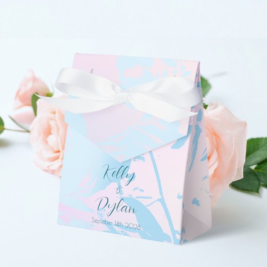 Ballotins Modern Abstract Pastel Wedding