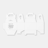 Ballotins  Modern Chic Rehearsal Dinner Thank You (Déplié)