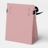 Ballotins Modern Dusty Pink Name Monogram Wedding (Arrière)