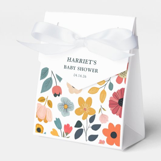 Ballotins Modern Floral Baby Shower (Verso)