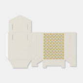 Ballotins Modern Olive & Magenta Geometric Tribal Pattern (Déplié)