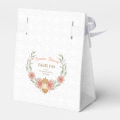 Ballotins Modern Ramadan | Eid Mubarak Floral Wreath Lamp  (Arrière)