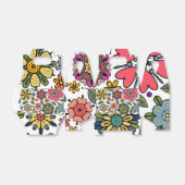 Ballotins Modern Retro Floral Drawing Seamless Pattern Art (Déplié)