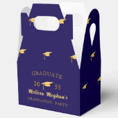 Ballotins Modern Simple Gold Graduation Cap Grad Party (Ouvrir)