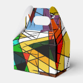 Ballotins Modern Triangle Colorful Geometric (Verso)