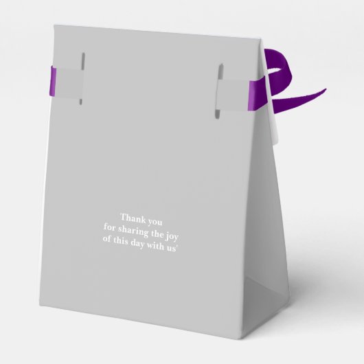 Ballotins Modern Wedding Favors for a Unique Celebration (Arrière)