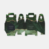 Ballotins Moderne Agate Géode Chasseur d'arc Vert Or (Déplié)