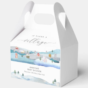 Ballotins Moderne Baby Shower de neige d'hiver Il faut un vi