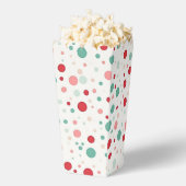 Ballotins Moderne Chic Rouge Turquoise À Pois (Sauté)