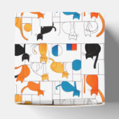 Ballotins Moderne Coloré Personnalisé Élégant Chat Silhouett (Haut)