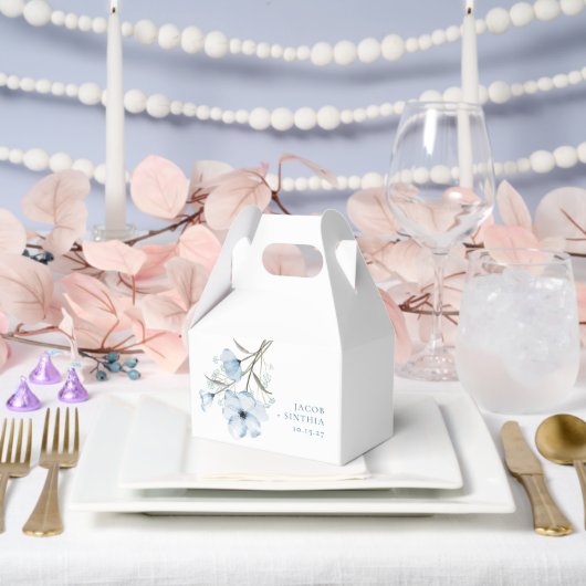 Ballotins Moderne Elegant Chic Dusty Mariage bleu (Mariage)