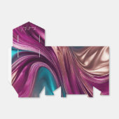 Ballotins Moderne et Chic-Viva Magenta Turquoise et Or (Déplié)