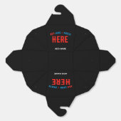 BALLOTINS MODERNE ET MODERNE PERSONNALISABLE NOIR VÉRIFIÉ (Déplié)