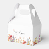 Ballotins Moderne, fleur sauvage, Baby shower (Arrière)