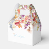 Ballotins Moderne, fleur sauvage, Baby shower (Arrière)