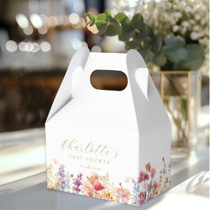 Ballotins Moderne, fleur sauvage, Baby shower