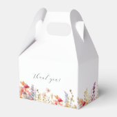 Ballotins Moderne, fleurs sauvages, douche de mariée (Arrière)