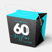 Ballotins Moderne Girly Ice Blue 60 et Sizzling (Arrière)