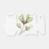 Ballotins Moderne Green Boho Calligraphie Mariage Merci (Déplié)