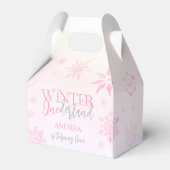 Ballotins Moderne mignon hiver ONE derland rose Premier anni (Arrière)