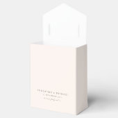 Ballotins Moderne, Minimal, Beige, Mariage (Ouvert)