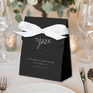 Ballotins Moderne, Minimal, Noir, Mariage